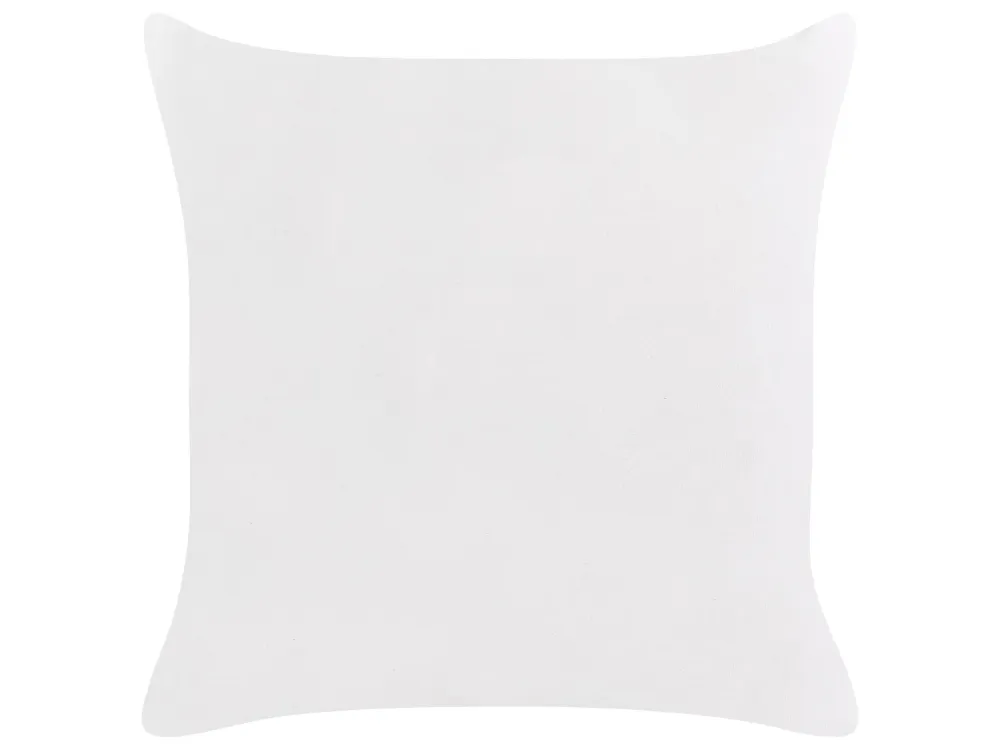 Set 2 Outdoor Cushions Abstract Pattern 45 x 45 cm Brown SEBORGA