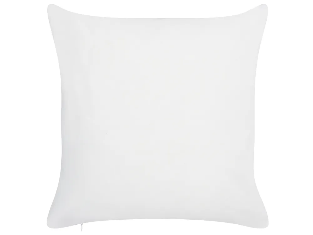 Set 2 Outdoor Cushions Leaf Motif 45 x 45 cm Green BOISSANO