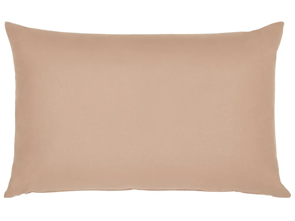 Set 2 Outdoor Cushions 50 x 70 cm Sand Panna ALMYROS