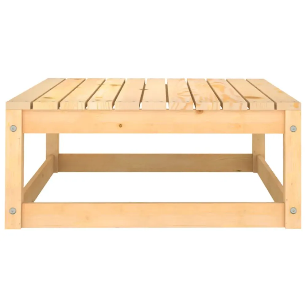 Set Salotto Giardino 9 pz Cuscini Antracite Legno Massello Pino Legno Massello