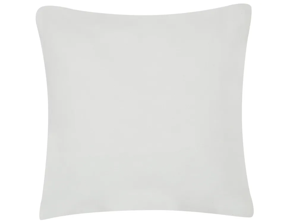Set 2 Di velluto Cushions Leaf Pattern 45 x 45 cm Green DIASCIA