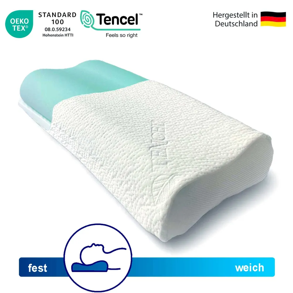 Gorilla Gesund Cuscino per il collo Comfort Neck Elastic, regolabile altezza