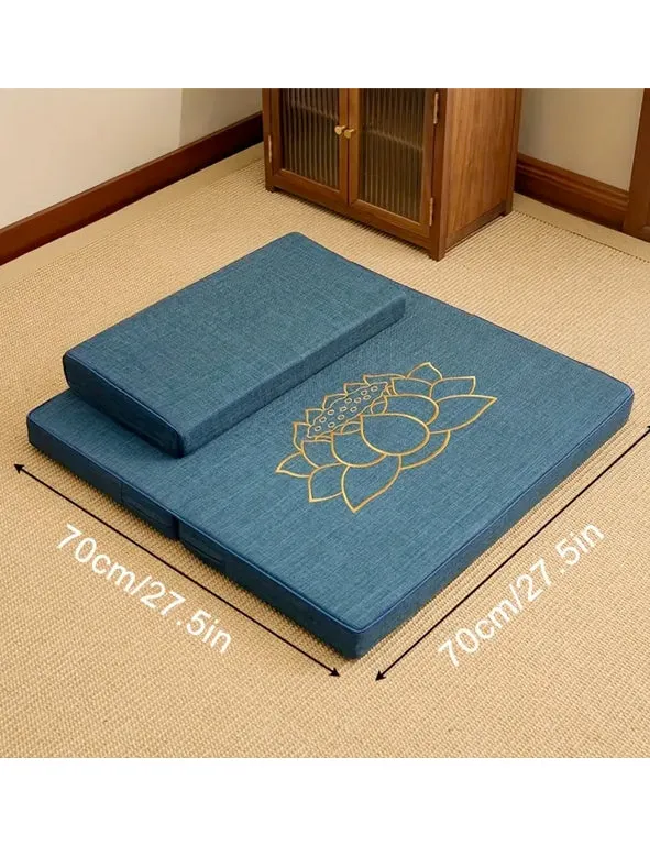 Cuscino da meditazione - blu