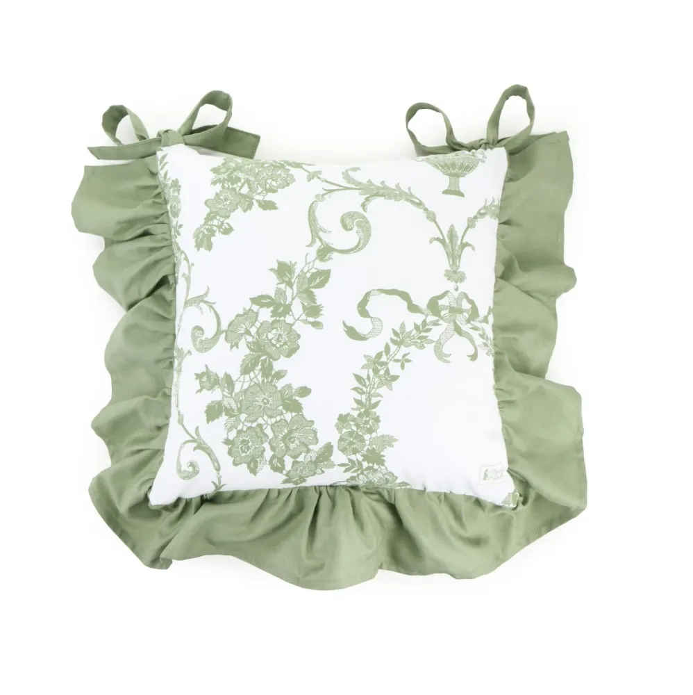 CUSCINO SEDIA CON BALZE CHLOE - Nuvole di Stoffa