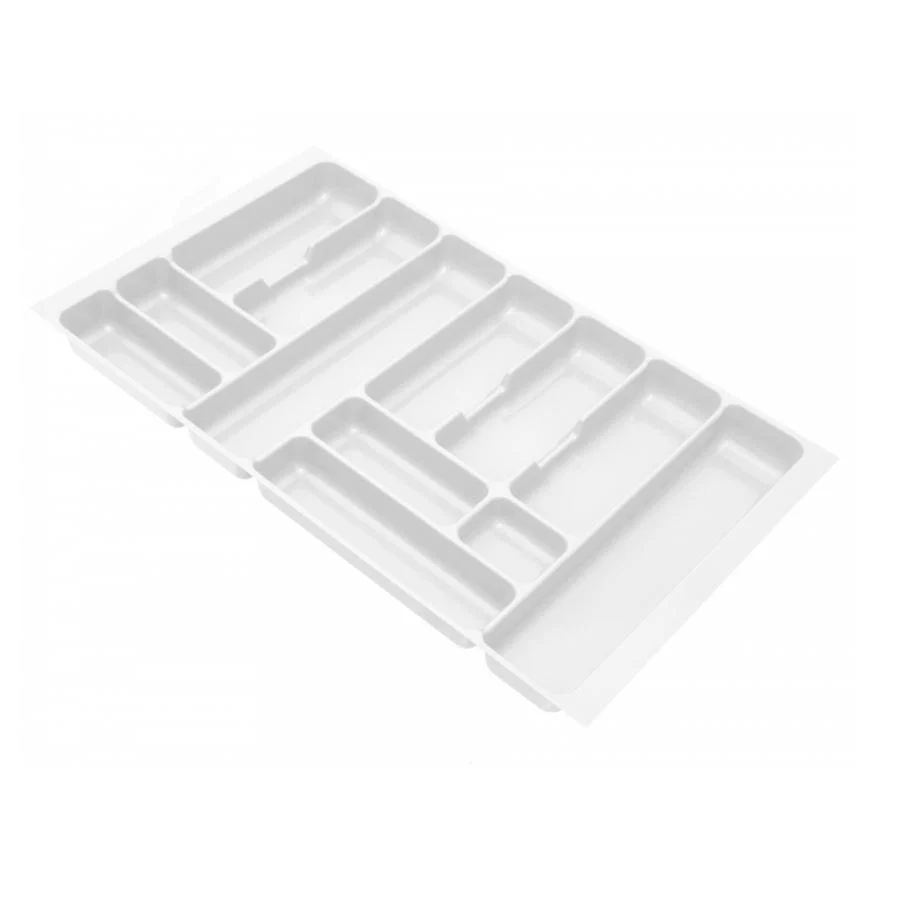 Portaposate per cassetti 800mm - Profondità: 430mm - Bianco NTP