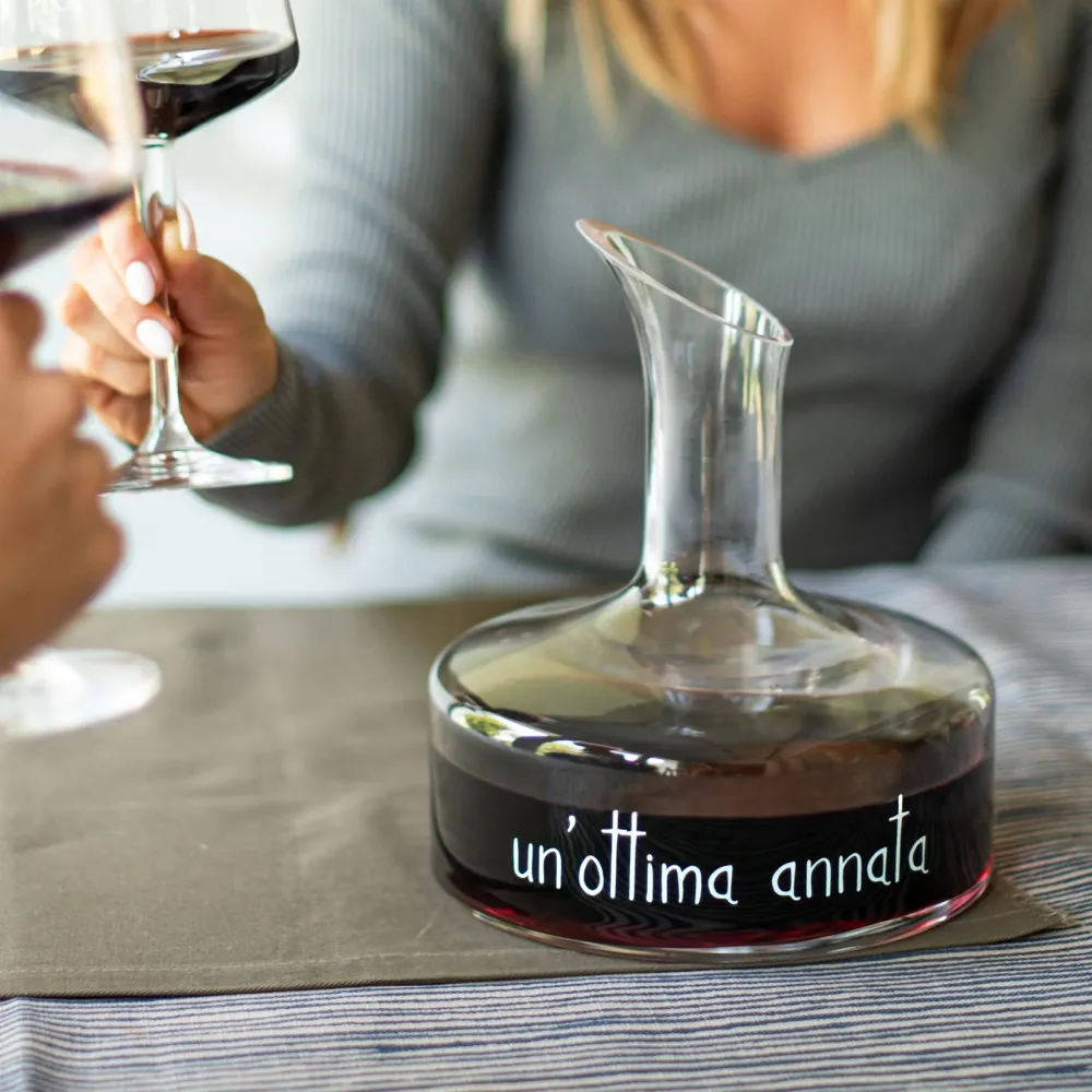 Decanter vetro Un'ottima annata