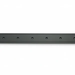 Bandelle Dritte Con Zanca Filo- - Mm.300X35 - Ferro Verniciato Nero - 6 Pezzi Didieffe
