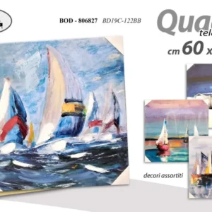 BOD/QUADRO ASS. 60*60*2,5CM BD19C122BB