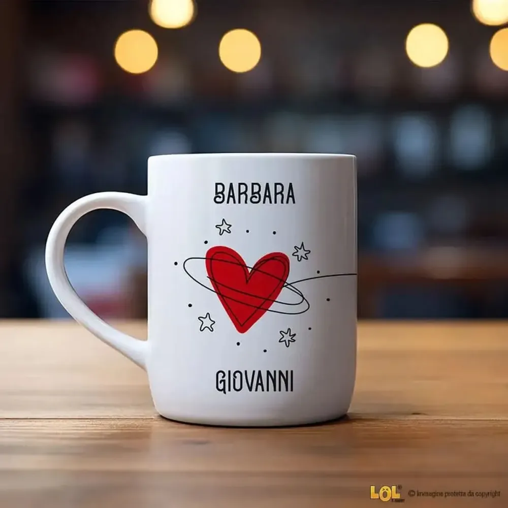 Box San Valentino Medium – Emotion Box con Combo Tazze Personalizzate e Quadro Spotify 13x18 cm