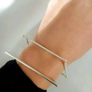 Bracciali "Quadro" argento.