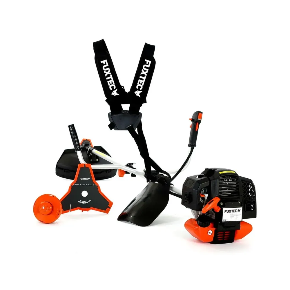 B-WARE Decespugliatore benzina 2in1- Falciatrice Tagliabordi scoppio Fuxtec MS152