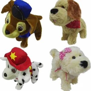 Cane Peluche Con Filo Guidato Per Bambini Cammina Scodinzola E Abbaia