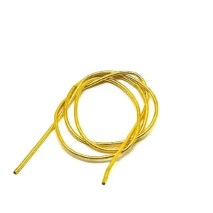 Canottiglia Canutiglia filo francese tubetto finitura per infilare collane oro 1,5 mm cm. 35-38 circa