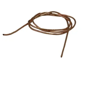 Canottiglia Canutiglia filo francese tubetto finitura per infilare collane BRONZO 1,00 mm cm. 35-38 circa