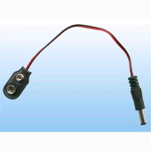 Cavo alimentatori per casseforti Cisa DGT - Art. 07430/32 - Spinotto quadro - 6 volt