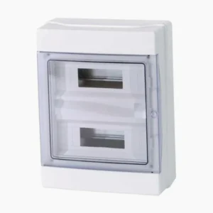 Centralino 24 moduli – IP65 con portello, quadro elettrico stagno