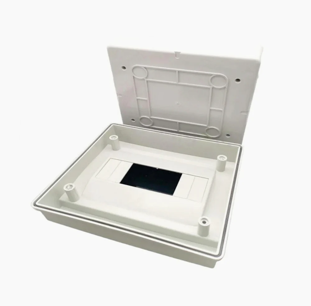 Centralino 8 moduli – IP65 con portello, quadro elettrico stagno