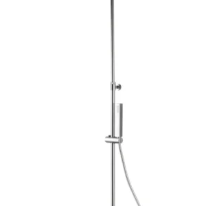 COLONNA DOCCIA DA PARETE CON SOFFIONE QUADRO VEMA WELLNESS BRASS OTTONE V08229