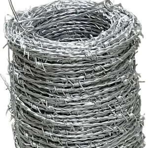 Confine Filo Spinato Zincato Mt.200 Ø Filo Mm.2,2