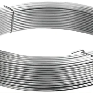 Confine Filo Zincato Per Tensione E Legatura Mt.100 Ø Mm. 1,80 10.00 Rotoli