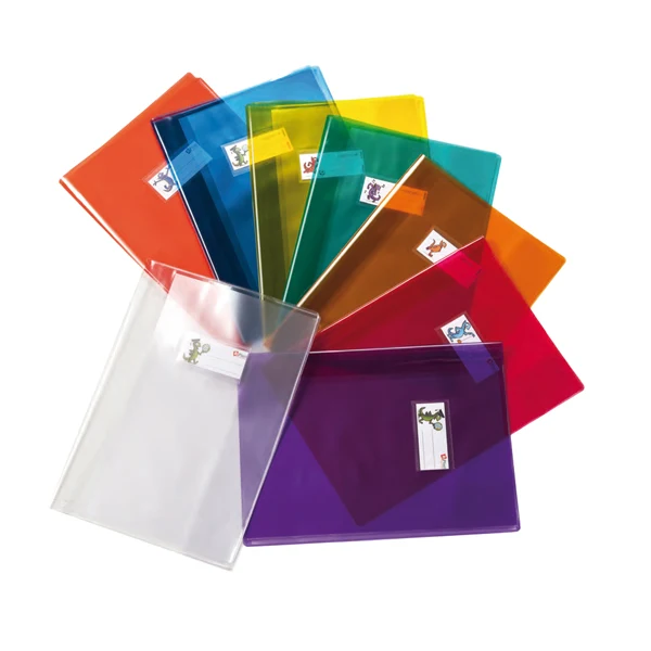 Coprimaxi Cristallo 14 Pvc Rosso A4 C/Alette E Portanome Ri.Plast