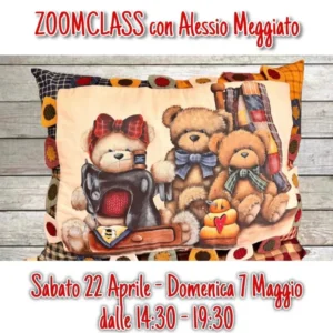 Corso online CON ALESSIO MEGGIATO “Sewing Beary ”( E- pattern compreso)