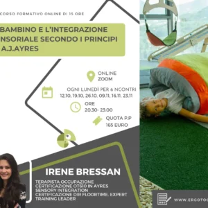 Corso online Integrazione Sensoriale Ottobre-Novembre 2026