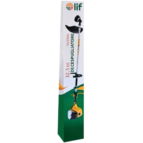 Decespugliatore scoppio 32,6cc - 1,3 Hp con accessori PG330W LIF Supply con Impugnatura Ergonomica