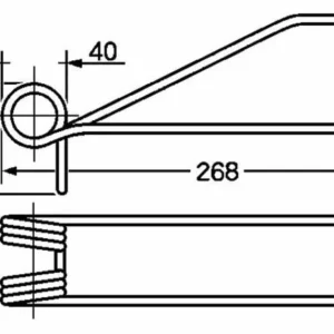 Dente strigliatore adattabile Moreni Damax filo 6,5