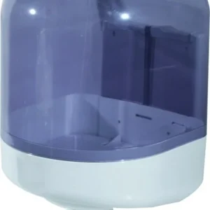 Dispenser asciugamani spirale Prestige - formato Maxi - 25 6x27 5x33 5 cm - bianco-azzurro trasparente - Mar Plast