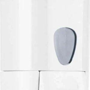 Dispenser da muro Prestige per sapone liquido - 15 9x8x10 5 cm - capacitA' 0 55 L - bianco - Mar Plast
