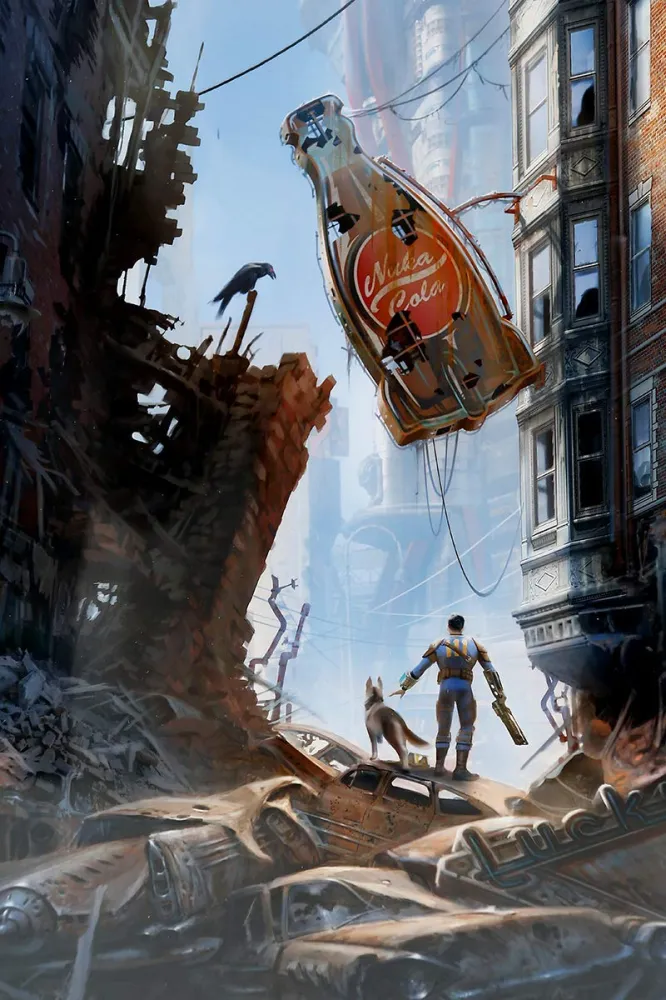 Fallout 4 Stampa con quadro Farmed Print 30,5 x 40,6 cm
