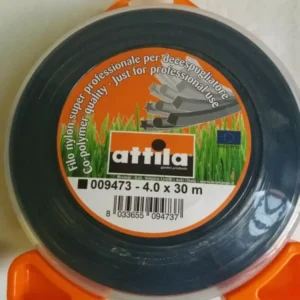 Filo Attila nero mt.30 diametro 4 quadro Brumar
