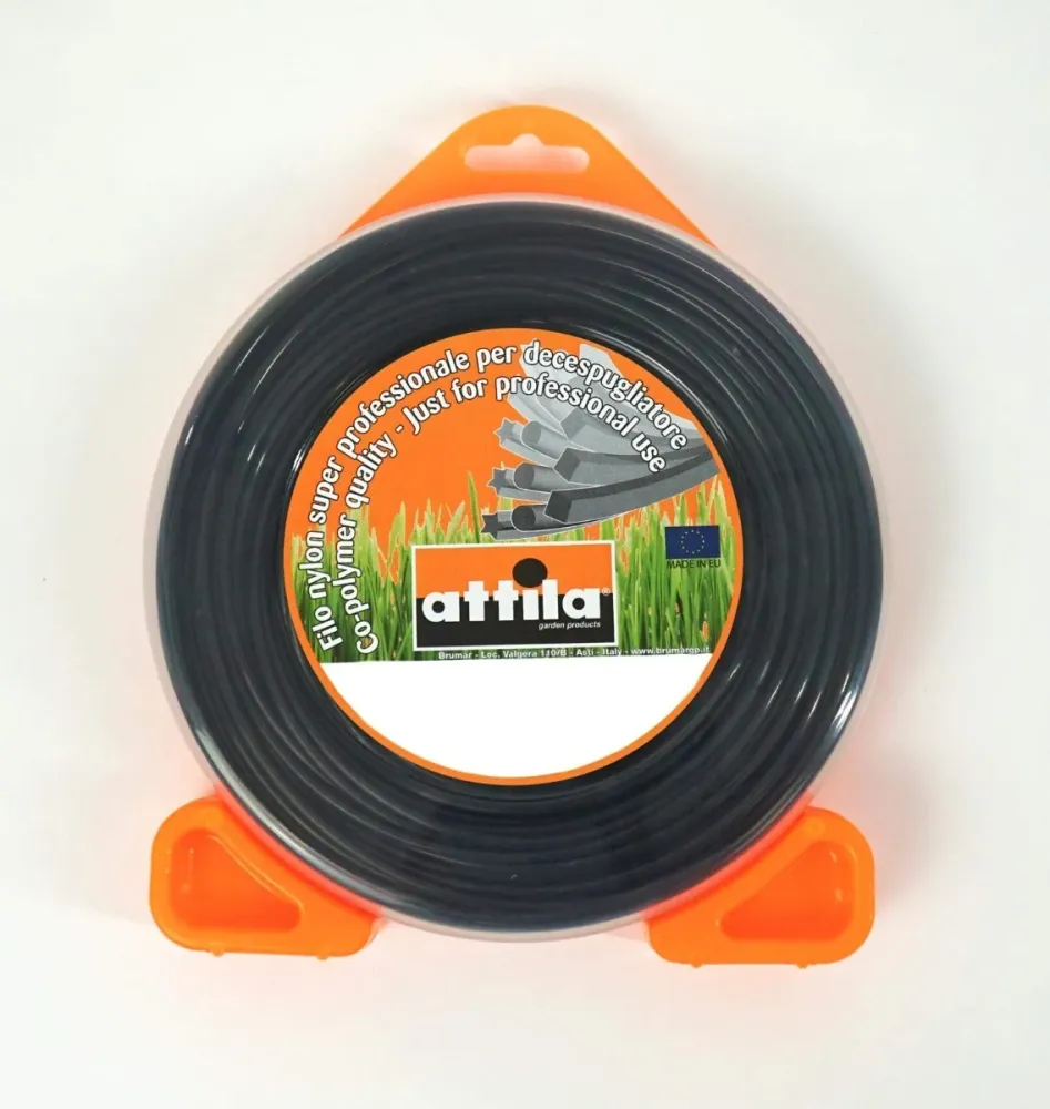 Filo Attila nero mt.40 diametro 3.3 quadro BRUMAR