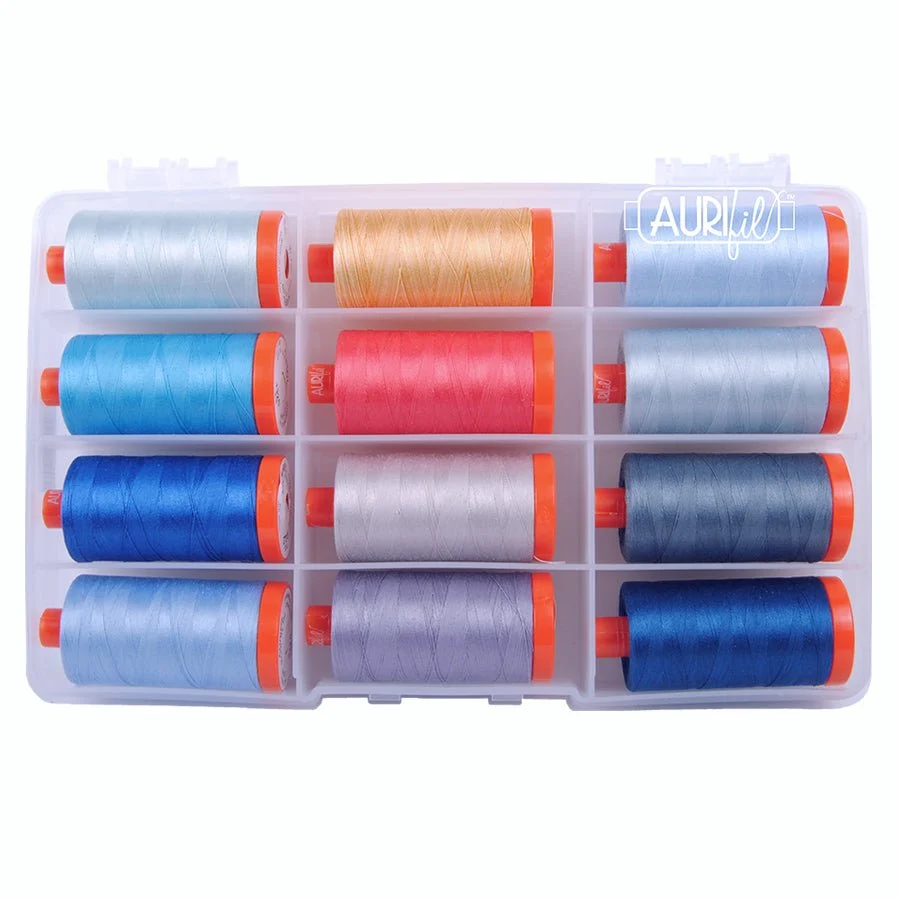 filo da cucito | aurifil | sky 50wt scatola