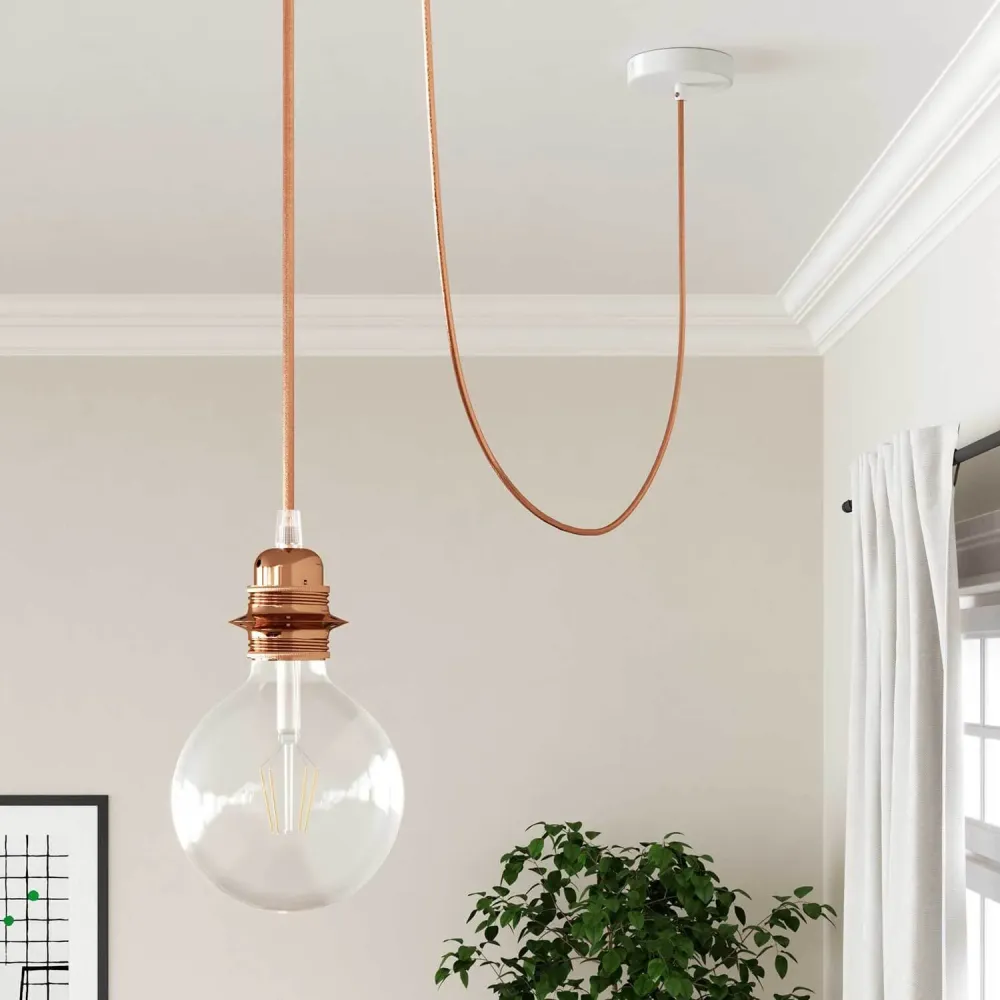 Filo elettrico colorato rame - L'Originale Creative Cables, per lampade e decorazioni luminose uniche - RR11