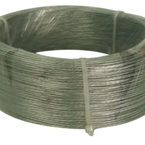Filo metallico cavetto zincato per elettrorecinzioni 200 mt.