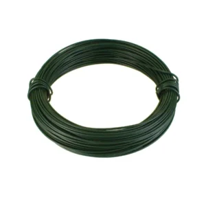 filo multiuso plastificato ferro zincato verde mm 0,9x33 mt