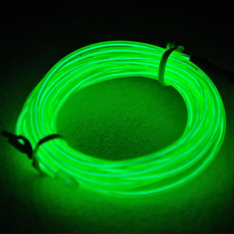 FILO NEON STROBOSCOPICO VERDE