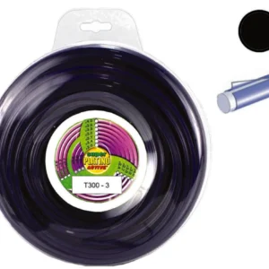 FILO NYLON PLATINO T300 TONDO VIOLA PER DECESPUGLIATORI - ø mm.3 - mt.15