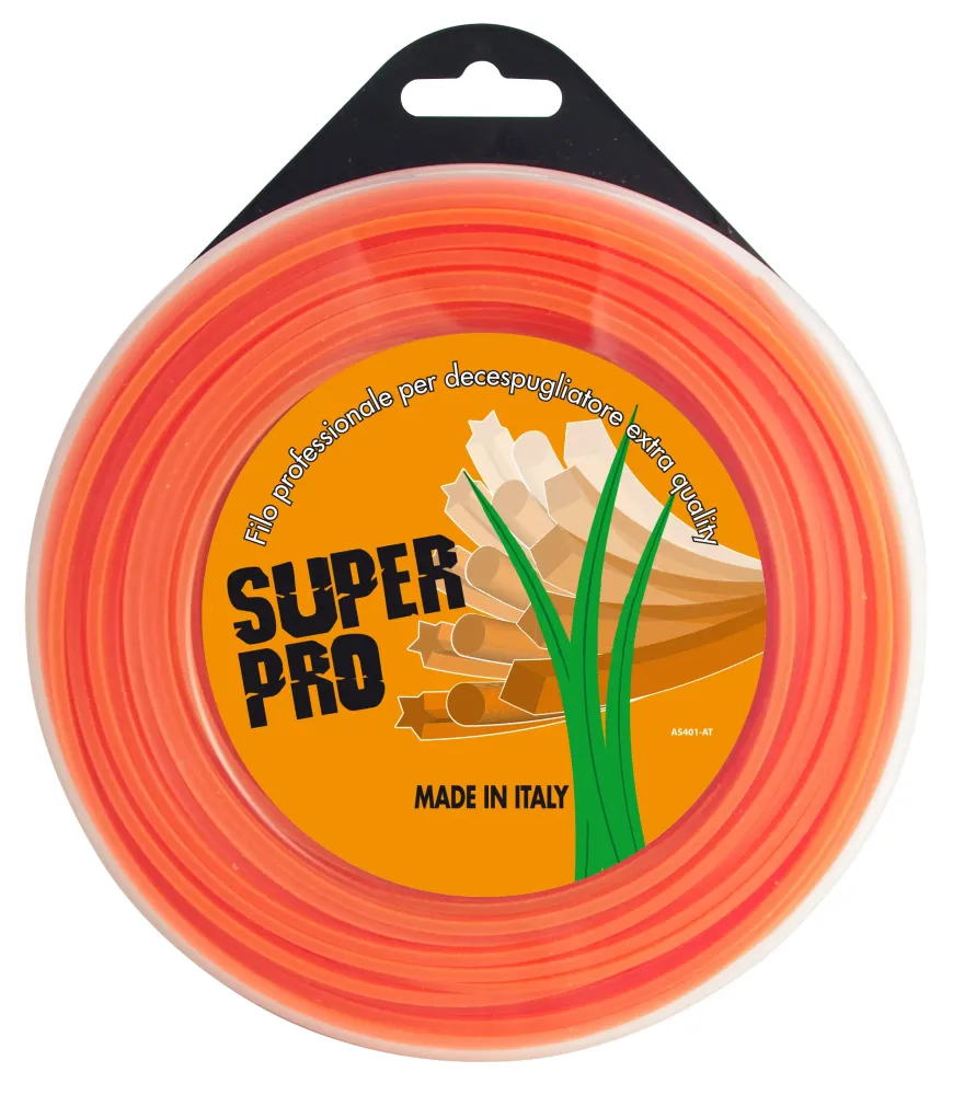 Filo Nylon Professional Quadro 4Mmx 25M Aran- Agp- 1,0 Pz