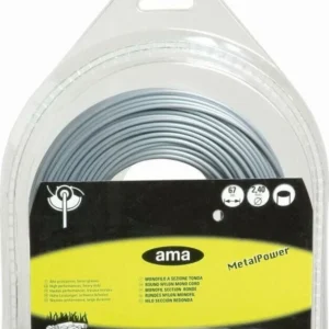 Filo per decespugliatore Metal Power da 55m sezione tonda Ø 2,7mm