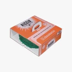Filo spinato mt.100 plastificato riccio