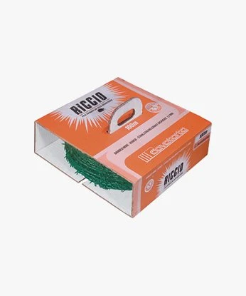 Filo spinato mt.100 plastificato riccio