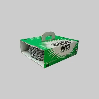 Filo Spinato Riccio Zincato Cavatorta Ø 1,7 - Rotolo 100 Mt - Cavatorta