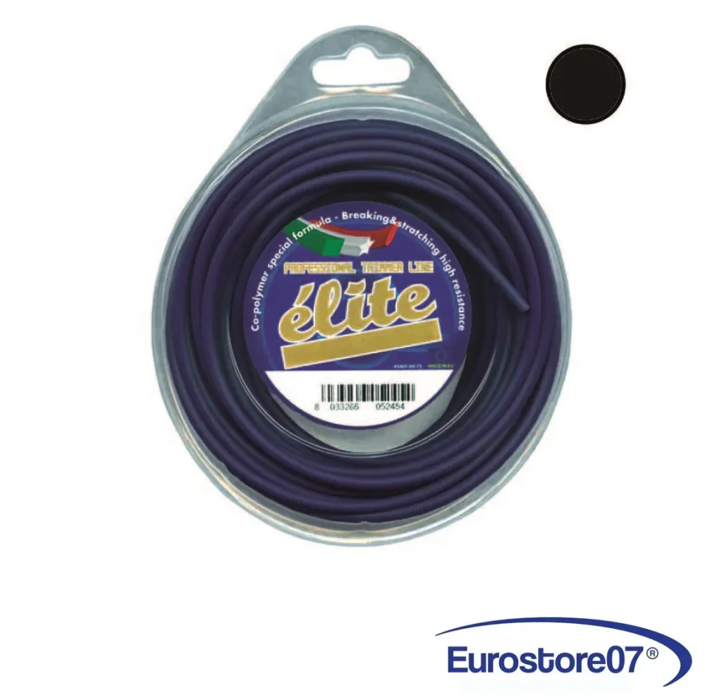 FILO TONDO ELITE SUPER PROFESSIONALE VIOLA PER DECESCPUGLIATORE ø mm.4 mt.30