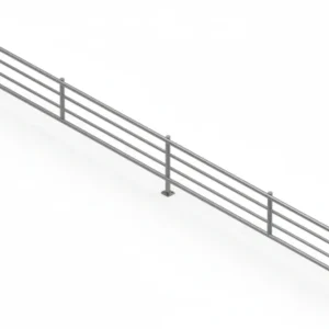 Frontalino Filo Cromato Mm.665 L.X80 H.