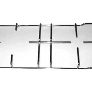 Griglia DX filo cromato 2 Fuochi 447x211 Piano Cottura Indesit F2703