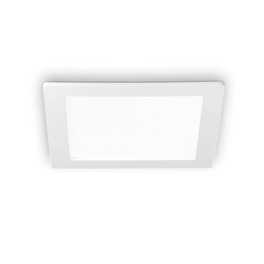 Groove fi 20w square 3000k Faretto incasso LED quadro bianco opaco IP20