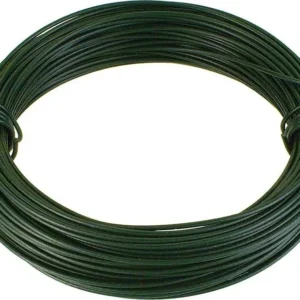 IRONTECH - FILO FERRO ZINCATO REVESTITO PVC D.3MM LUNGHEZZA 20 MT